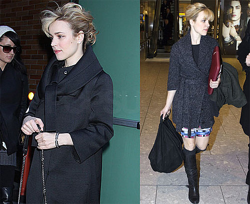 Photos of Rachel McAdams Arriving at JFK and GMA