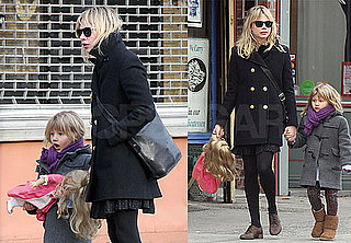 Photos of Michelle Williams and Matilda Ledger Taking a Walk in Brooklyn With Her Doll