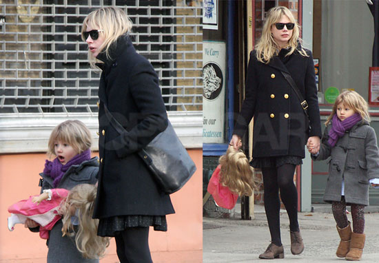 Photos of Michelle and Matilda