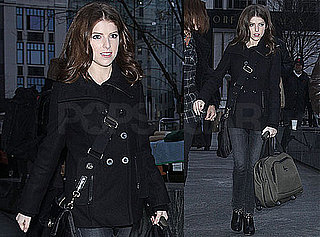 Photos of Anna Kendrick Leaving Morning Shows in NYC