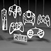 Gaming Controller Christmas Ornaments