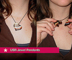 Custom-Designed USB Jewel Pendants 