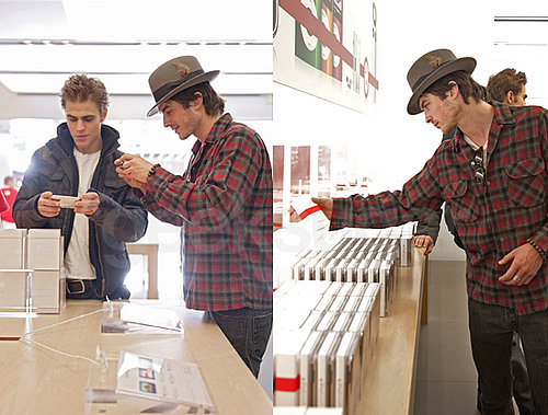 Vampire Diaries Stars Stop by the Apple Store