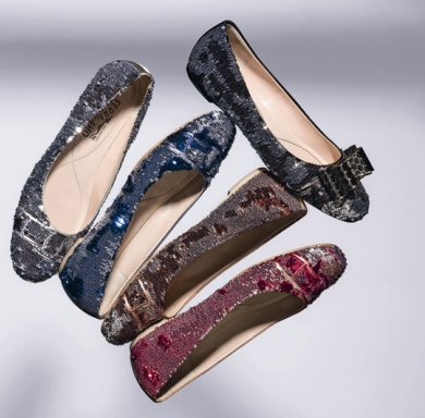 Holiday Sequin Flats and Sexy Sandals