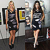 Fergie and Gwyneth Paltrow Wear Same Preen Metallic Cutout Dress