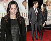 Emily Blunt Wears All Black and Black Tuxedo Blazer at the It's Complicated Premiere