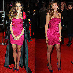 Sarah Jessica Parker Wears Hot Pink L'Wren Dress to the UK Screening of Did You Hear About the Morgans?