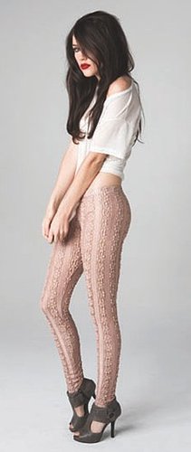 Lindsay Lohan's 6126 Leggings Line Spring Look Book