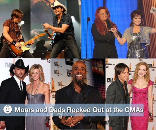 Famous Moms and Dads Hit the Red Carpet at the CMA Awards Famous Moms and Dads Hit the Red Carpet at the CMA Awards