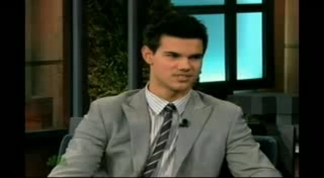 Taylor Lautner on Jay Leno