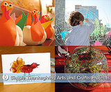 Six Simple Thanksgiving Arts and Crafts Projects 