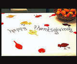 Decorate a Thanksgiving Tablecloth