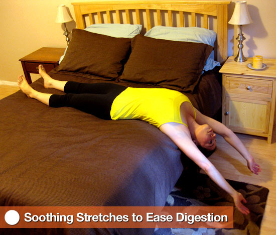 Stretches to Ease Digestion Stretches to Ease Digestion