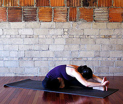 How to Stretch Your Hamstrings and Foot With Janu  Sirsasana C