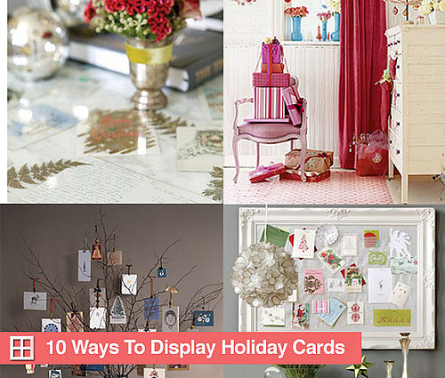 10 Ways to Display Your Holiday Cards