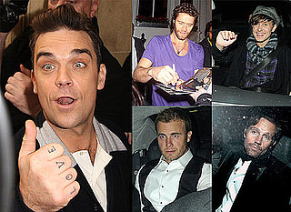 Photos of Robbie Williams Reuniting With Take That Gary Barlow, Jason Orange, Mark Owen, Howard Donald Children In Need Concert