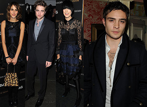 Extensive Gallery of Photos of The Cast of New Moon and Guests including Ed Westwick, Alexa Chung, Agyness at New York Premiere