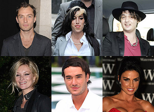 Best of 2009 PopSugarUK Series Who Is The Most Scandalous British Celebrity Poll Featuring Jude Law, Katie Price