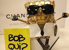 Karl Lagerfeld Gives SpongeBob Square Pants a MakeOver for Charity