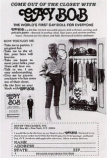 Gay Bob — World's First Gay Doll