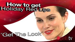 get holiday red lips