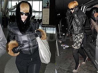 Photos of Rihanna at London's Whiskey Mist Club, Leaving From Heathrow
