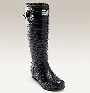 Jimmy Choo Hunter Crocodile Rain Boots