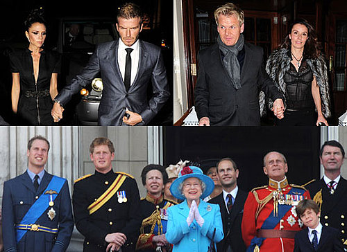Pop Poll on Who You Would Rather Spend Christmas With The Beckhams and Ramsays or The Royal Family