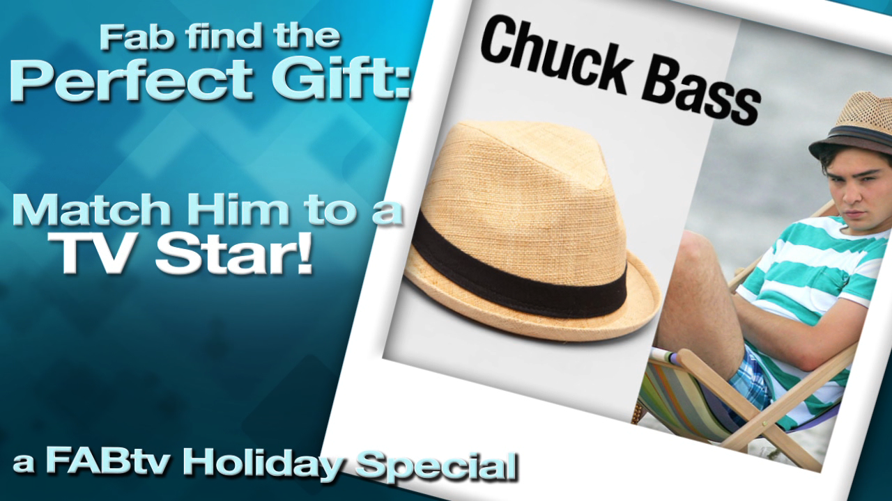 Fab Find the Perfect Gift: Match Him to a TV Star!
