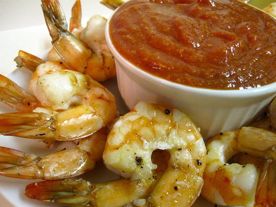 Ina's Roasted Shrimp Cocktail