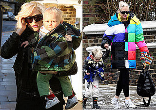Photos of Gwen Stefani with Kingston Rossdale and Zuma Rossdale in London