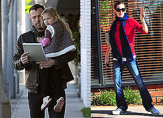 Photos of Jennifer Garner Lunching; Violet Affleck With Ben Affleck in LA