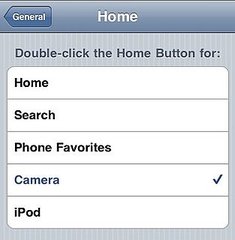 Geek Tip: Double-Click the iPhone's Home Button for Easy Access