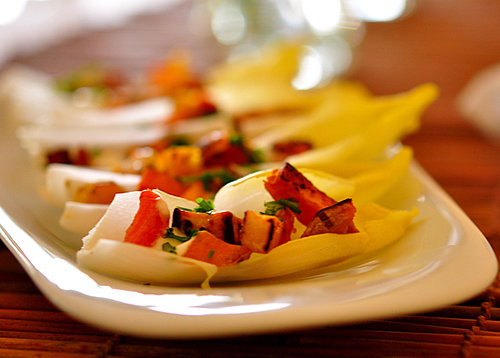 Killer App: Sweet Potato and Bacon in Endive Boats