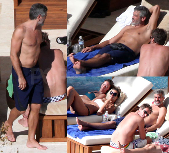 Photos of Clooney and Elisabetta in Mexico