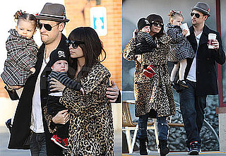 Photos of Nicole Richie, Joel Madden, Harlow Madden, And Sparrow Madden Together in LA