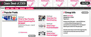 Submit Your Own Lists to the Geek Best of 2009 Group on the GeekSugar Community