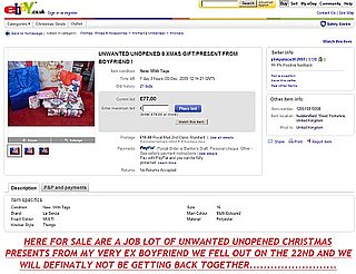 Regifted: Women Auctions Presents From Cheating Lover