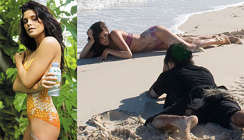 Bikini Photos of Ashley Greene In Body Paint Swimsuits for Sobe and Sports Illustrated 2010-01-06 13:30:00