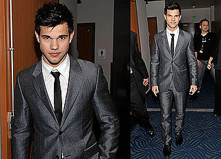 Taylor Skips Red Carpet, Looks Slick Inside People's Choice