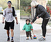 Photos of Matthew McConaughey Wearing a Shirt That Says Vida Is Beatiful in LA With Levi