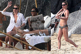 Photos of Kate Moss And Naomi Campbell Sunning in Bikinis in Thailand