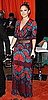 Jennifer Lopez in Geometric Mara Hoffman Maxi Dress at Miami Dolphins Game