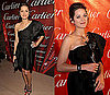 Marion Cotillard Attends Palm Springs Film Festival in Black One Shoulder Elie Saab Dress