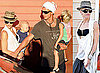 Photos of Gwen Stefani and Gavin Rossdale on Vacation / Holiday in St Bart's for New Year with Kingston and Zuma