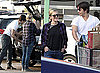 Photos of Justin Long and Drew Barrymore Out Shopping in Los Angeles