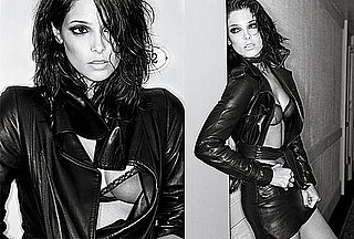 Ashley Greene Goes Black and White For Interview