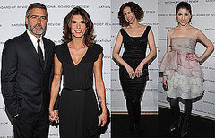 George Joins On- and Offscreen Ladies For a Winning Night George Joins On- and Offscreen Ladies For a Winning Night