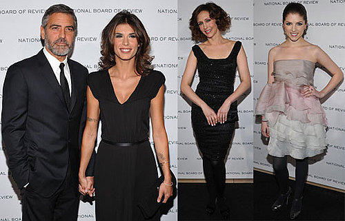 Photos of George Clooney, Elisabetta Canalis, Anna Kendrick at the National Board of Review of Motion Pictures Awards
