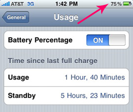 How to View Your iPhone's Battery Life as a Percentage
